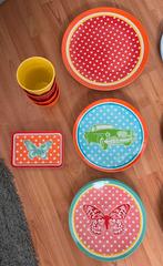 Hema servies, plastic, Ophalen of Verzenden, Zo goed als nieuw, Bord