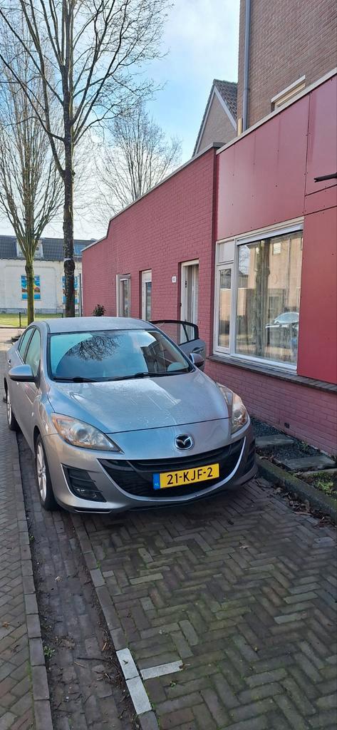 Mazda 3 2.0 Disi TS+Sedan 2009 Grijs(model 2010)KM254,900, Auto's, Mazda, Particulier, Benzine, B, Sedan, Handgeschakeld, Origineel Nederlands