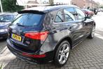 Audi Q5 2.0 TFSI Q. Pro- S line Panorama Trekhaak, Auto's, Euro 5, Gebruikt, 4 cilinders, Zwart