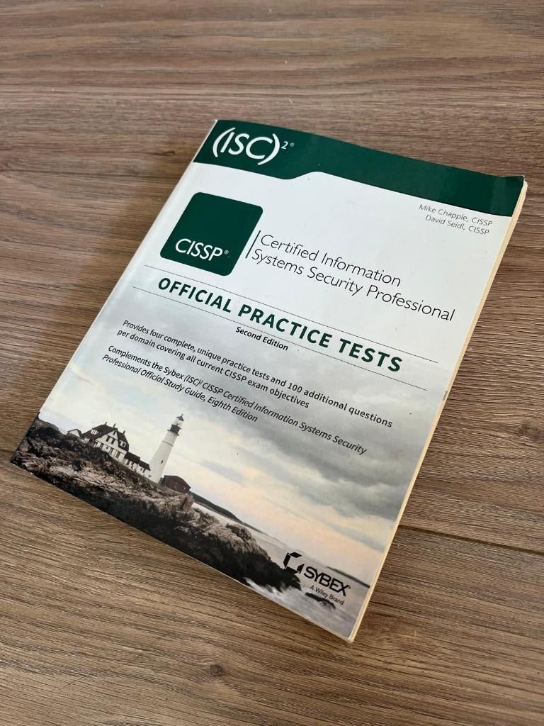 (ISC)2 CISSP Official Practice Tests, Ophalen of Verzenden, Alpha, Zo goed als nieuw, HBO