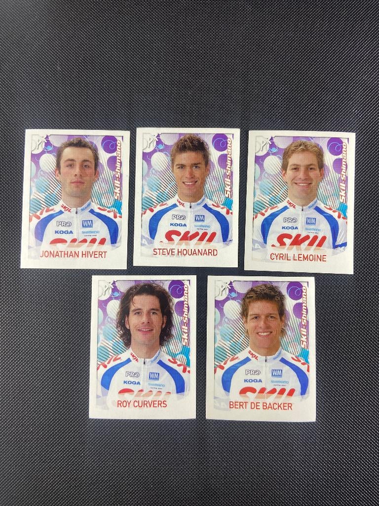 5x Skil Shimano Panini Sprint 2009 Stickers, Verzamelen, Verzenden, Zo goed als nieuw, Overige sporten, Poster, Plaatje of Sticker
