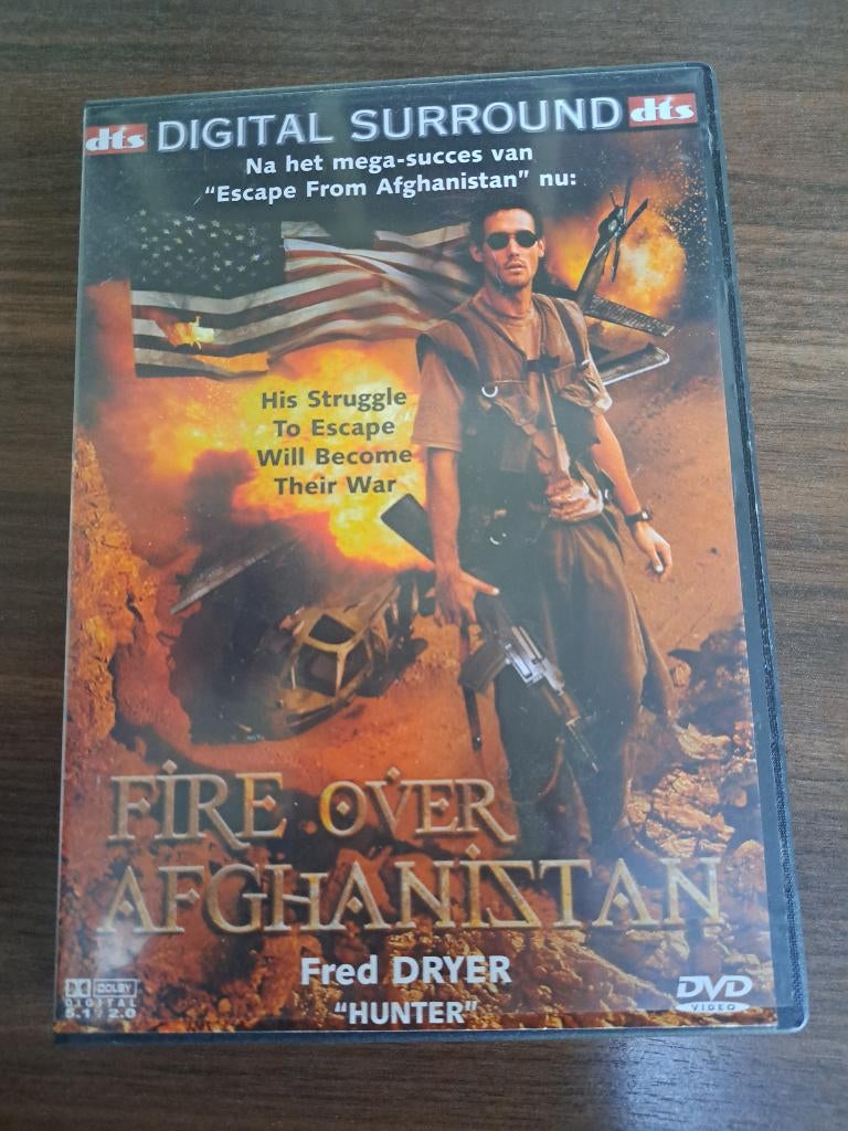 Fire Over Afghanistan, Cd's en Dvd's, Dvd's | Actie, Zo goed als nieuw, Actiethriller, Alle leeftijden, Ophalen of Verzenden
