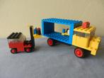 Lego 381 vrachtwagen en heftruck (uit 1973), Ophalen of Verzenden, Gebruikt