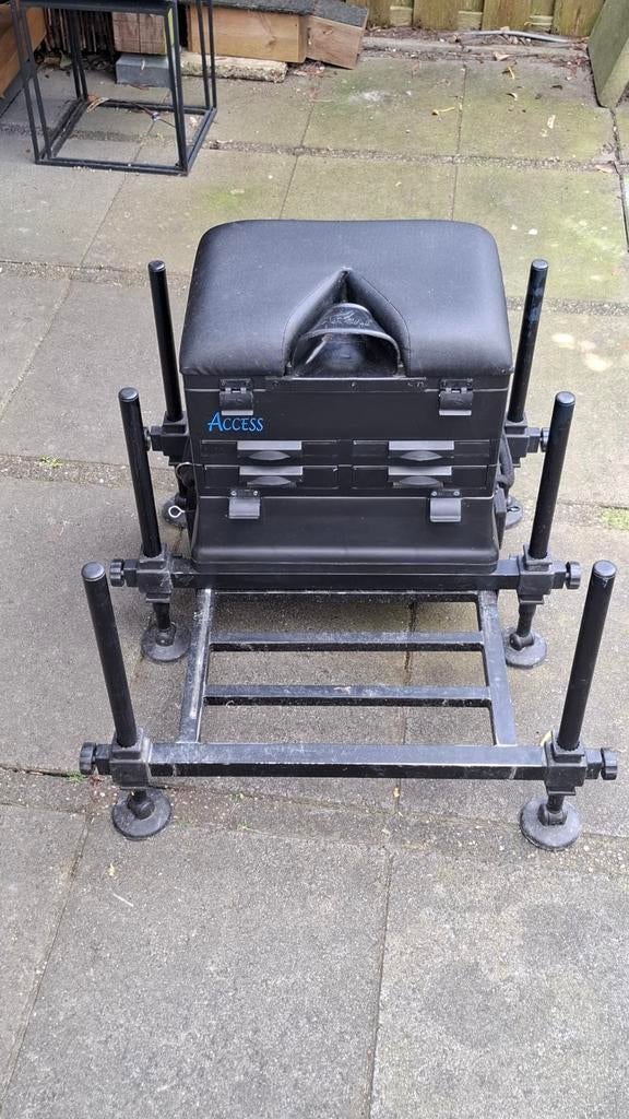 JVS Zitkist met frontbar, Watersport en Boten, Hengelsport | Algemeen, Gebruikt, Overige typen, Ophalen