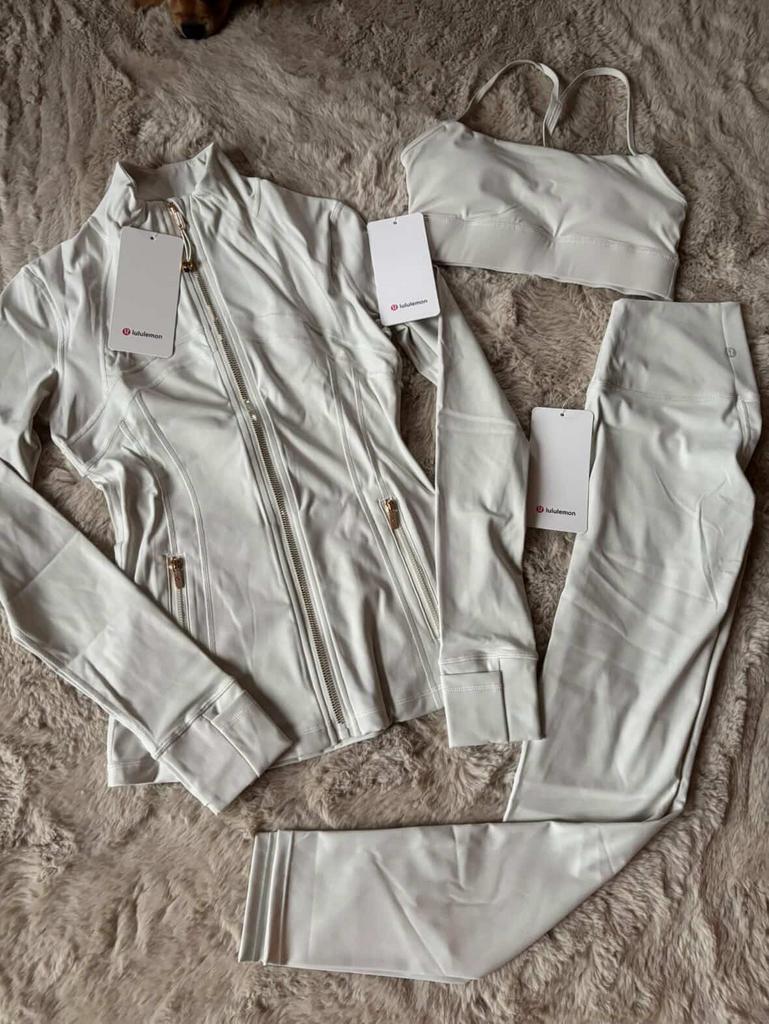 Lululemon set grijs, Ophalen of Verzenden, Zo goed als nieuw, Grijs