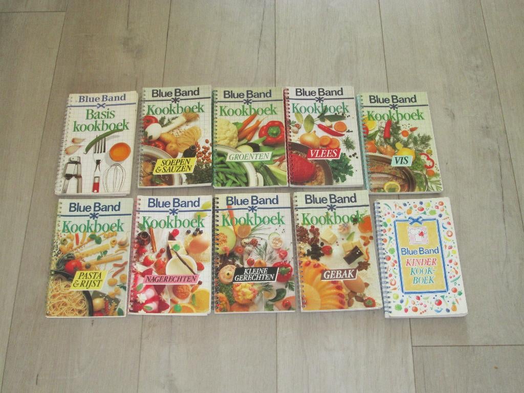 blue band kookboekjes ( 10 stuks), Ophalen of Verzenden, Zo goed als nieuw, Nederland en België