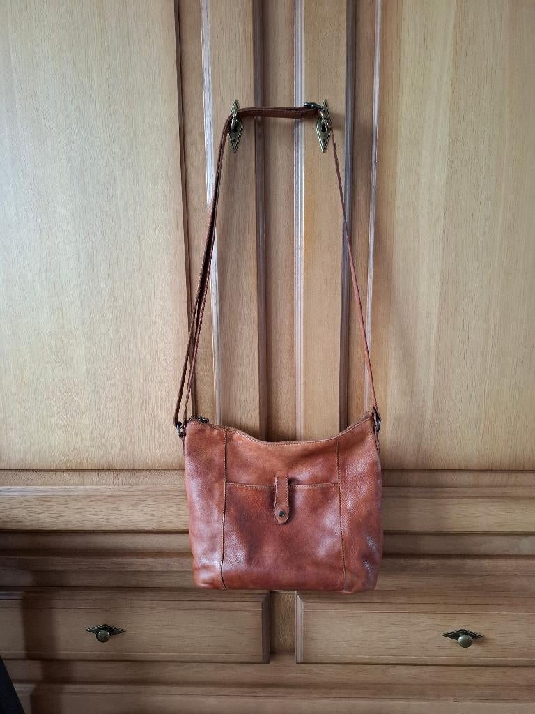 schoudertas, Overige merken, Gebruikt, Bruin, Ophalen of Verzenden