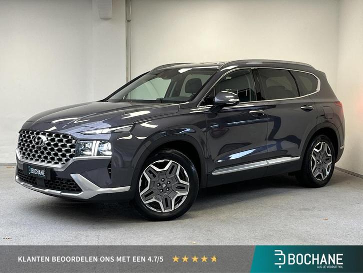 Hyundai Santa Fe 1.6 T-GDI HEV Premium | 1e-EIG. | TREKHAAK, Auto's, Hyundai, Bedrijf, Te koop, Santa Fe, 360° camera, ABS, Achteruitrijcamera
