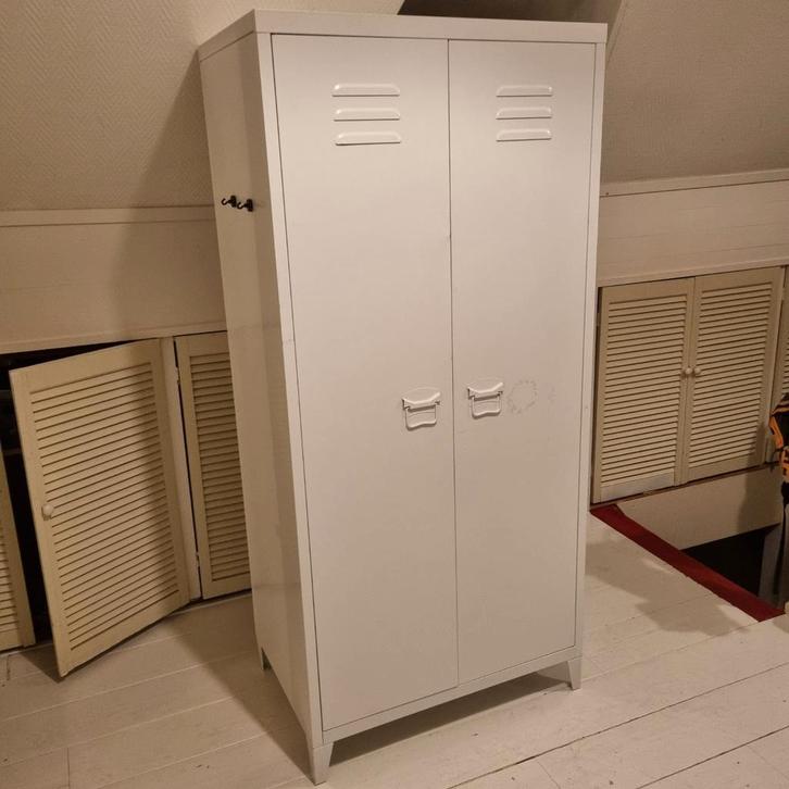Locker kast wit, Huis en Inrichting, Kasten | Lockerkasten, Gebruikt, Ophalen