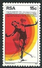 Rep Zuid Afrika 1977 Intern congres sport opvoeding pfris, Verzenden, Zuid-Afrika, Postfris