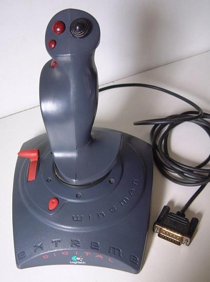 Joystick Logitech Digital Extreme Wingman, Ophalen of Verzenden, Zo goed als nieuw, Logitech Digital Extreme Wingman