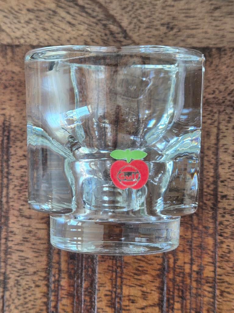 GULF waxinekaarshouder 1970 ,vintage, Antiek en Kunst, Ophalen of Verzenden