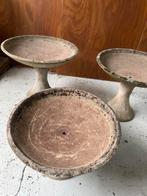 Set van 3 XL Vintage Betonnen Bloembakken | Stijl Willy Guhl, Tuin en Terras, Bloembakken en Plantenbakken, Ophalen, Gebruikt