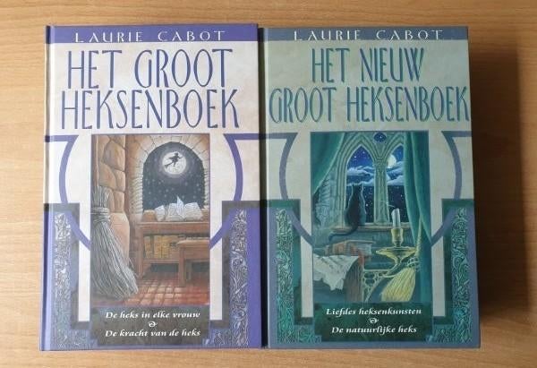 Laurie Cabot - Groot Heksenboek & Nieuw Groot Heksenboek (HC, Ophalen of Verzenden, Gelezen, Laurie Cabot