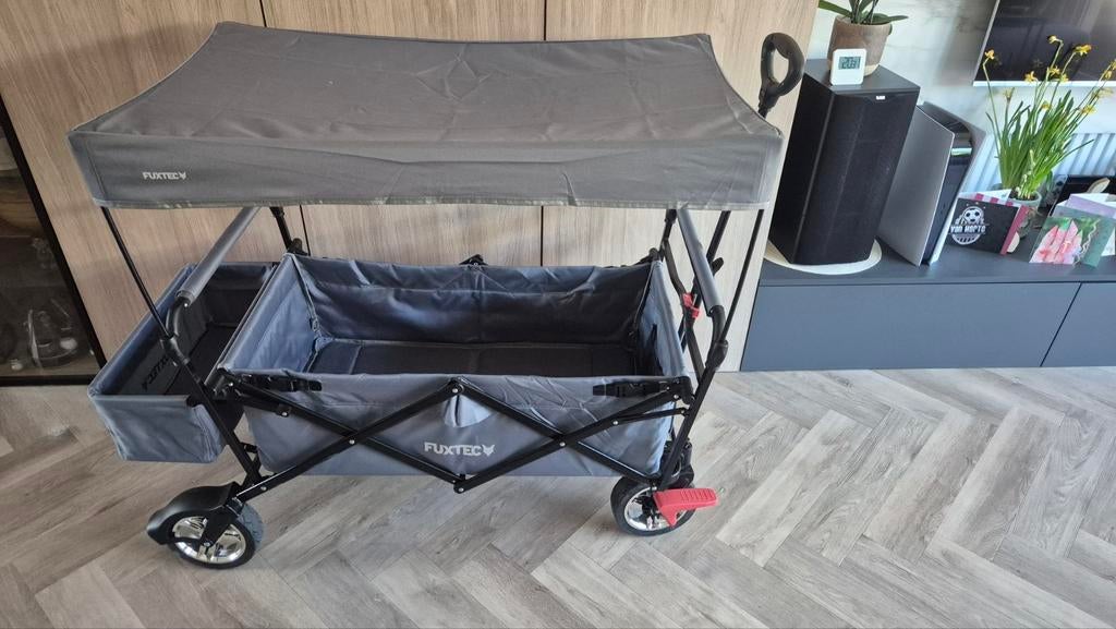 FUXTEC CT-500 bolderkar kar zo goed als nieuw, met zonnedak, Ophalen, Opvouwbaar, Zo goed als nieuw
