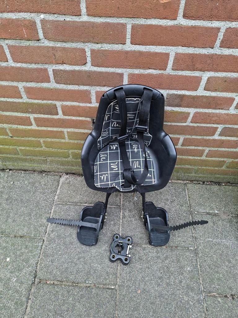 Fietsstoeltje voorop, Ophalen, Gebruikt