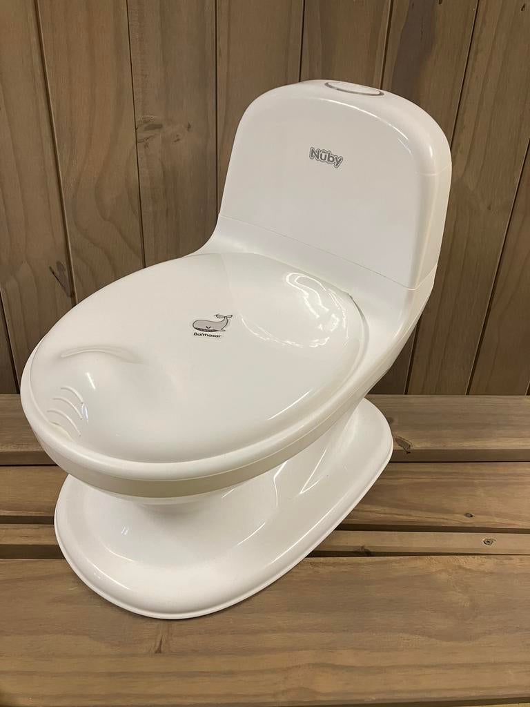 Nuby potje wc zindelijkheid trainer wit, Ophalen of Verzenden, Zo goed als nieuw, Overige typen