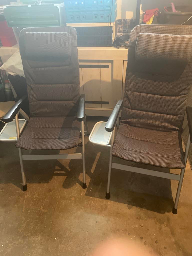 4 ANWB campingstoelen, Caravans en Kamperen, Ophalen, Gebruikt, Campingstoel