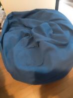 Grote blauwe zitzak, Huis en Inrichting, Zitzakken, Ophalen, Zo goed als nieuw, Blauw, Zitzak