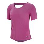 Nike Dri-Fit Sport Shirt Open Rug, Roze, maat M, Maat 38/40 (M), Verzenden, Nike, Zo goed als nieuw