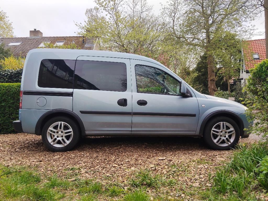 Opel Combo 1.4 Tour 2008 Blauw, Auto's, Voorwielaandrijving, 4 cilinders, Blauw, Handgeschakeld