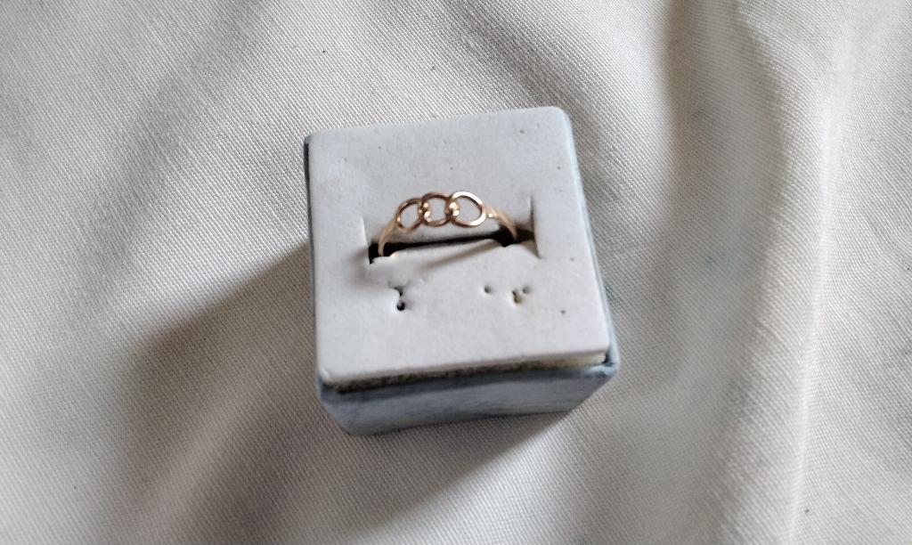 18 Karaat Gouden Ring  17mm, Ophalen, Dame, Goud, Goud
