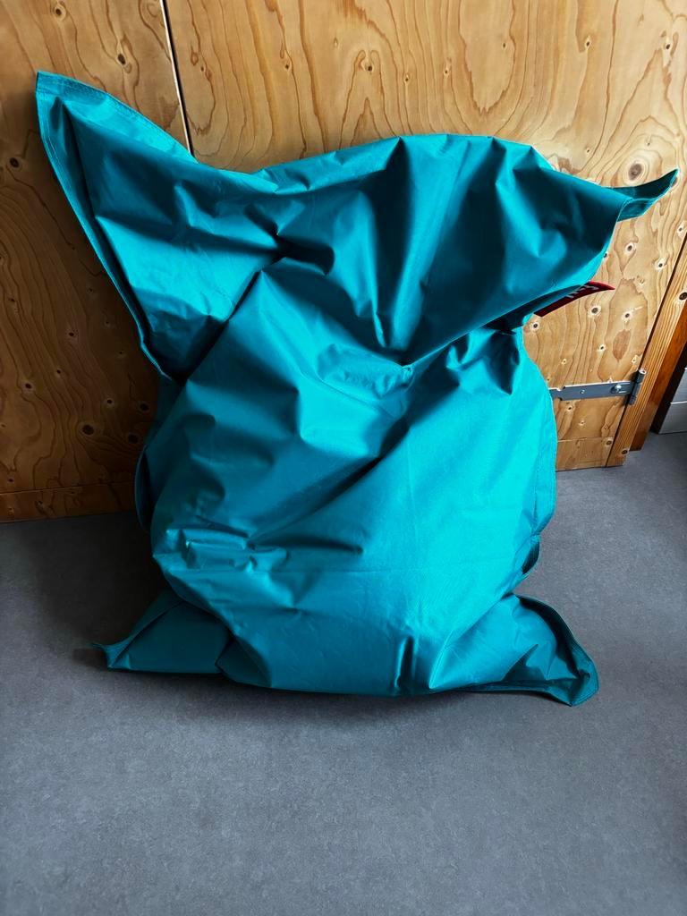 2x Fatboy Junior Zitzak, Huis en Inrichting, Zitzakken, Ophalen, Gebruikt, Groen, Zitzak