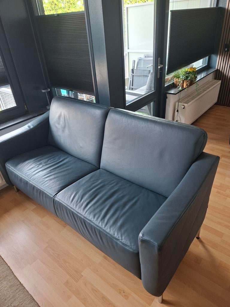 In goede staat, bankstel te koop, Ophalen, Gebruikt, 75 tot 100 cm, Rechte bank