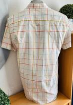 Ledub korte mouw overhemd maat 42, Kleding | Heren, Overhemden, Ophalen of Verzenden, Zo goed als nieuw, Wit, Halswijdte 41/42 (L)