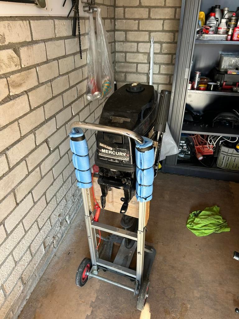 Mercury buitenboordmotor 4 pk, Watersport en Boten, Ophalen, Gebruikt, Minder dan 5 pk, Buitenboordmotor