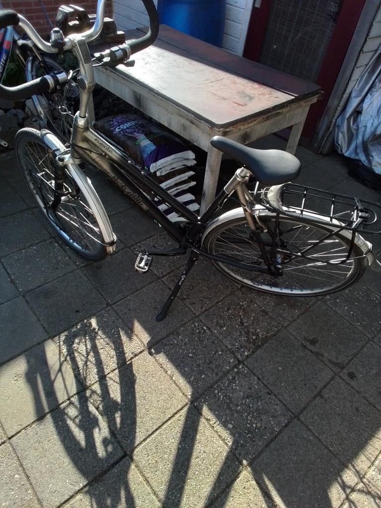 Gazelle met vlinderstuur, Fietsen en Brommers, Ophalen, Gebruikt, Velgrem, Versnellingen