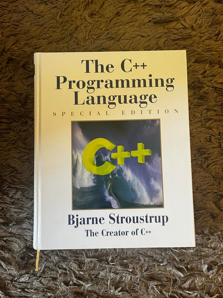 Bjarne Stroustrup - C++, Boeken, Ophalen of Verzenden, Zo goed als nieuw, Programmeertaal of Theorie, Bjarne Stroustrup