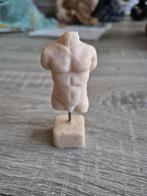 Miniatuur Torso Beeldje op Sokkel - Decoratief, Ophalen of Verzenden