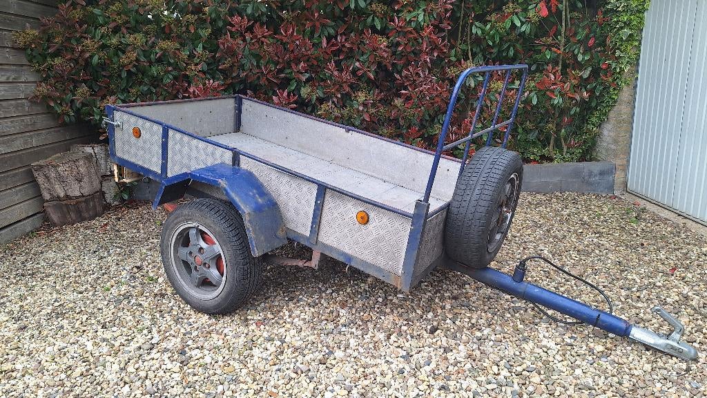 kar aanhanger, Doe-het-zelf en Verbouw, Transportwagens, 100 liter of meer, Ophalen, Gebruikt, Transportkar