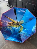 Postcodeloterij paraplu met onderwaterprint, Ophalen of Verzenden, Nieuw, Rood