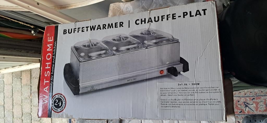 Warmhoud-schalen, Overige typen, Zilver, Ophalen of Verzenden, Zo goed als nieuw