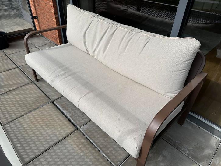 Tuinbank Bob Karwei 170cm, Tuin en Terras, Tuinbanken, Gebruikt, Aluminium, Ophalen