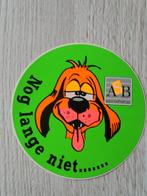 sticker Nog lange niet.... ASB uitzendbureau, Verzamelen, Stickers, Ophalen of Verzenden, Zo goed als nieuw, Bedrijf of Vereniging