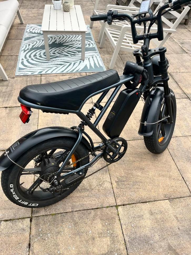 Fatbike H9 OUXI, Fietsen en Brommers, Elektrische fietsen, Gebruikt, Overige merken, 59 cm of meer, 30 tot 50 km per accu, Ophalen