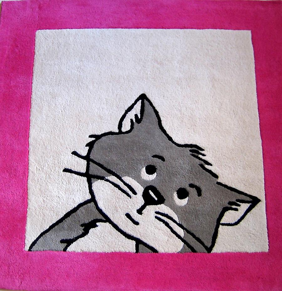 Poes speelkleed vloerkleed wandkleed babykamer NIEUW! roze, Kinderen en Baby's, Ophalen of Verzenden, Nieuw, Kraamcadeau