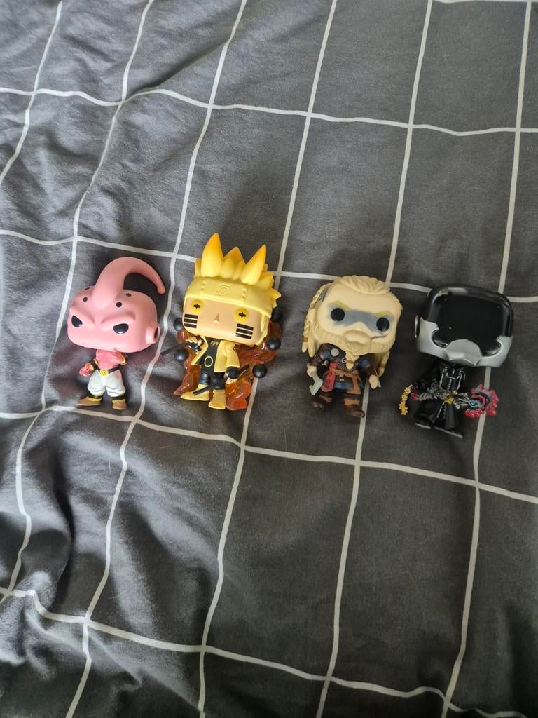 Funko Pop! Set: Kid Buu, Naruto, Thor, Vanitas, Ophalen of Verzenden, Zo goed als nieuw