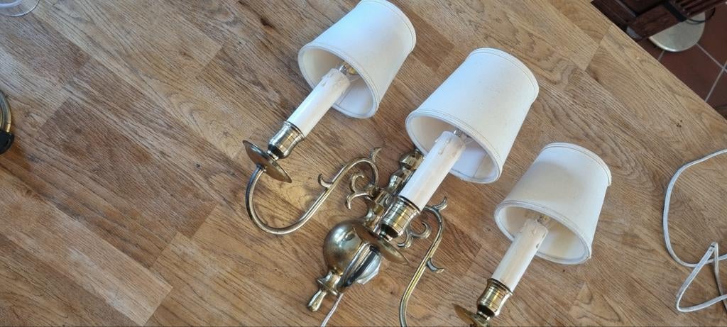 Wandlampen en olie lamp, Ophalen of Verzenden