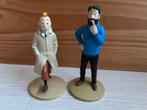 Kuifje Moulinsart figuurtje - Kuifje en Haddock Tintin Hergé, Verzamelen, Ophalen of Verzenden, Kuifje, Zo goed als nieuw, Beeldje of Figuurtje