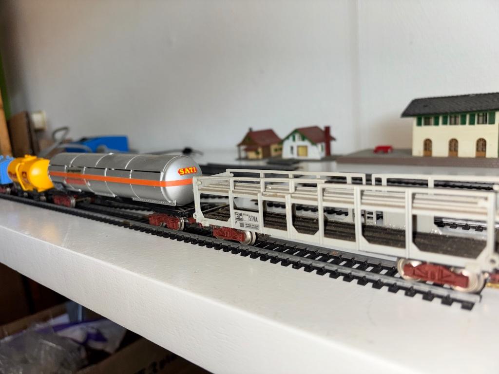 Jouef NS 1306 H0 Locomotief+Wagons, Hobby en Vrije tijd, Modeltreinen | H0, Gebruikt, Jouef, Ophalen of Verzenden, NS