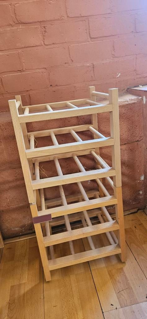 Houten wijnrekken, Ophalen, Gebruikt, 5 tot 15 flessen, 75 cm of meer