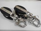 Merriman Bros, Snatchblok, Klapblok, snapsluiting, 19 mm, Watersport en Boten, Ophalen of Verzenden, Gebruikt, Overige typen