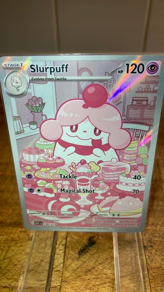 Pokemon Slurpuff 236/217 Ascended Heroes 10,00 euro, Ophalen of Verzenden, Zo goed als nieuw
