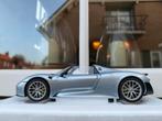 1:18 Porsche 918 Spyder Weissach Liquid Metal Autoart 77923, Auto, Autoart, Nieuw, Ophalen of Verzenden