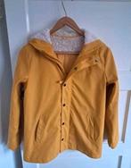 Hema gevoerde waterafstotende jas maat 158 / 164 kleur geel, Jongen of Meisje, Ophalen of Verzenden, Zo goed als nieuw, Hema