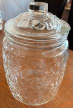 Vintage glazen punch bowl uit Italië, Antiek en Kunst, Ophalen of Verzenden